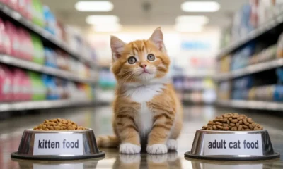 Can Kitten Eat Adult Cat Food