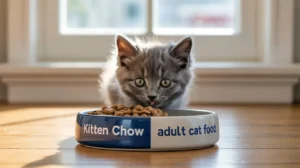 Can Kitten Eat Adult Cat Food
